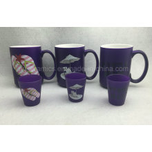 15oz Neon Color Mug, Purple Color Ceramic Mug